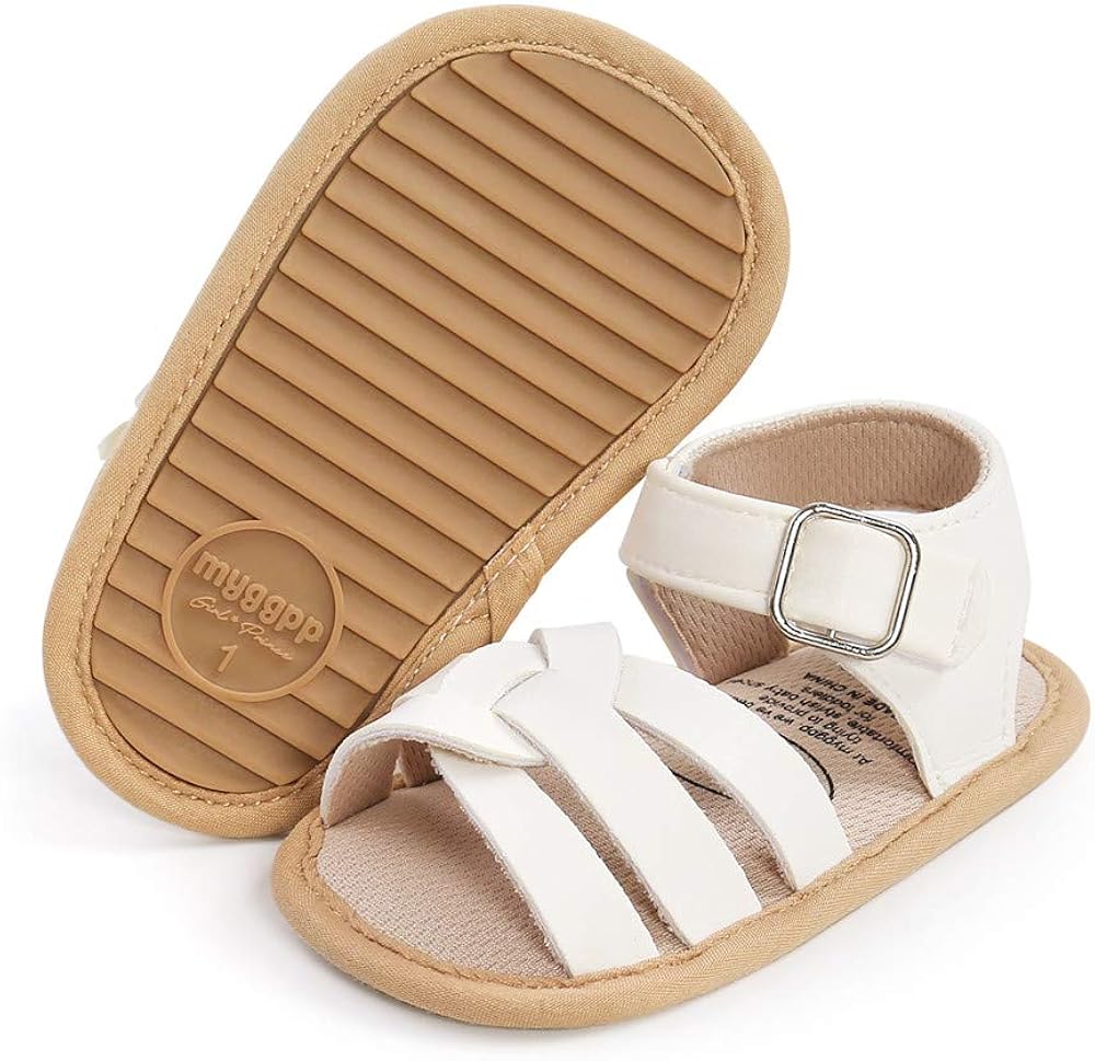  | HsdsBebe Infant Baby Boys Girls Adjustable Strap Sandals Toddler Anti-slip Rubber Sole Meash Breathable Outdoor Beach Slippers | Sandals