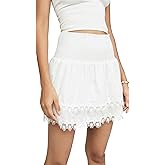 Peixoto Women's Ruffle Mini Skirt