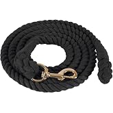Mustang Basic Cotton Lead Rope Black