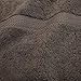 Superior Egyptian Cotton Pile Hand Towel Set of 4, Ultra Soft Luxury Towels, Thick Plush Essentials, Absorbent Heavyweight, Guest Bath, Hotel, Spa, Home Bathroom, Shower Basics, Charcoal