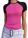 Abardsion Trendy Baby Tees for Women Y2K Shirts