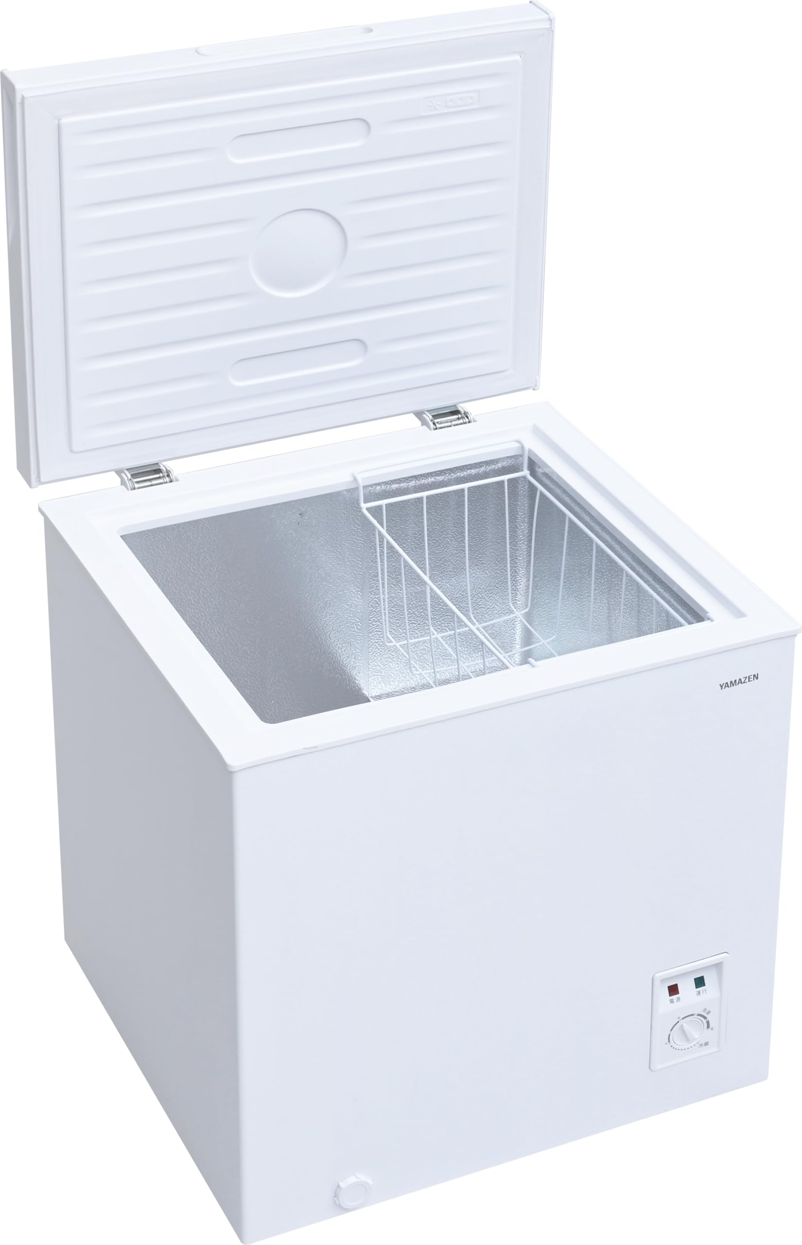 山善 冷凍庫 66L 上開き YF-C70 ホワイトの商品画像