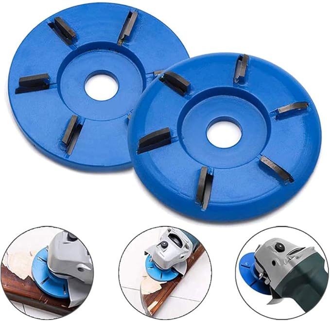 Six Teeth Power Wood Carving Disc Tool Woodworking