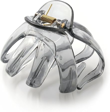 Amazon オニオンバンスクリップ グレー ヘルス ビューティー ヘアクリップ バレッタ 通販