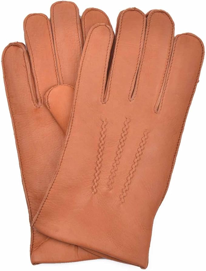 Complementos Hombre 28 YISEVEN Guantes  Invierno de Cuero