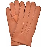 YISEVEN Men's Deerskin Leather Dress Gloves