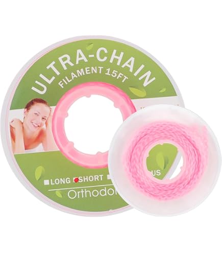 100 Pièces élastiques Orthodontiques Dentaires Arc - Couleurs Assorties - Neuf