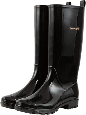 Planone Women's Short Rain Boots - Waterproof Ankle Garden & Outdoor Shoes