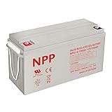 NPP NPG12-150Ah 12V 150Ah Rechargeable Gel Deep