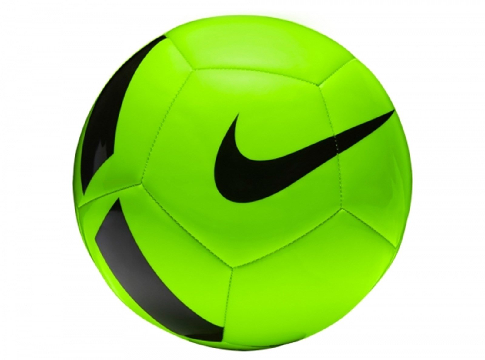 Nike NK Pitch TEAM Ball, Unisex, Green (Electric Green/Black), 3, 1 piece