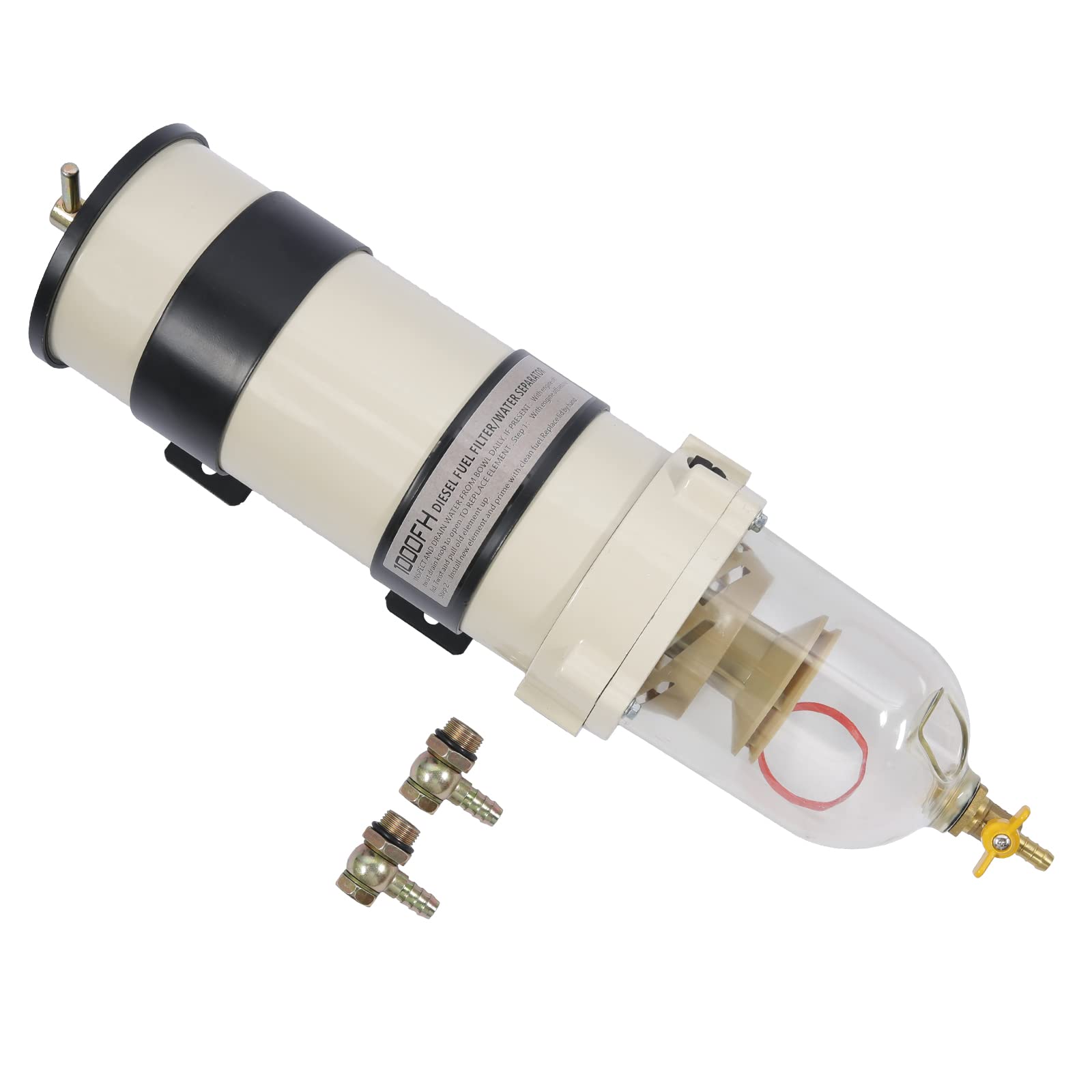 Photo 1 of Upgraded Diesel Fuel Filter marine Water Separator Equivalent 1000 Series to 1000FH 180GPH ?With Hand Twist Vavle?Replacement For 2000-2001 Honda CR-V