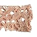 Lisli? Womens Chiffon Lace Crochet Long Sleeve Tee Shirt Casual Blouse Tops (L)