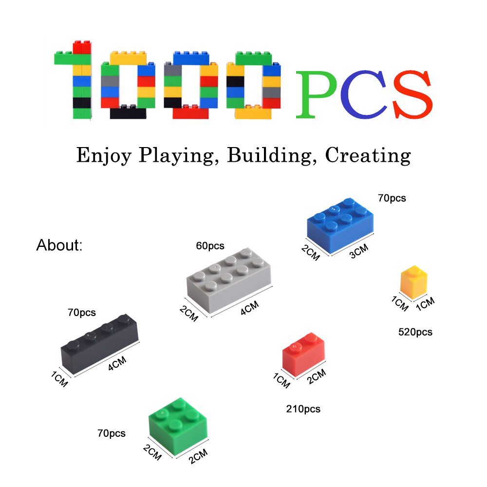 Black Friday Lightaling Building Bricks Compatible With Lego 1000