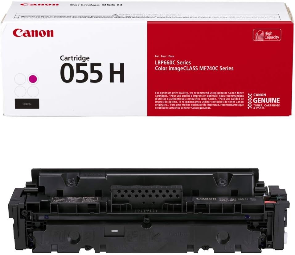 Canon 055H Magenta Toner Cartridge 1 Original High Yield