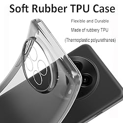 Unov Case Compatible with OnePlus 13R 5G Clear with