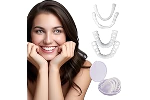 BAXOZUD Temporary Veneers Kit for Women and Men, Tooth Replacement Kit, Nature and Comfortable (1 Count (Pack of 1), Natural)-00F5