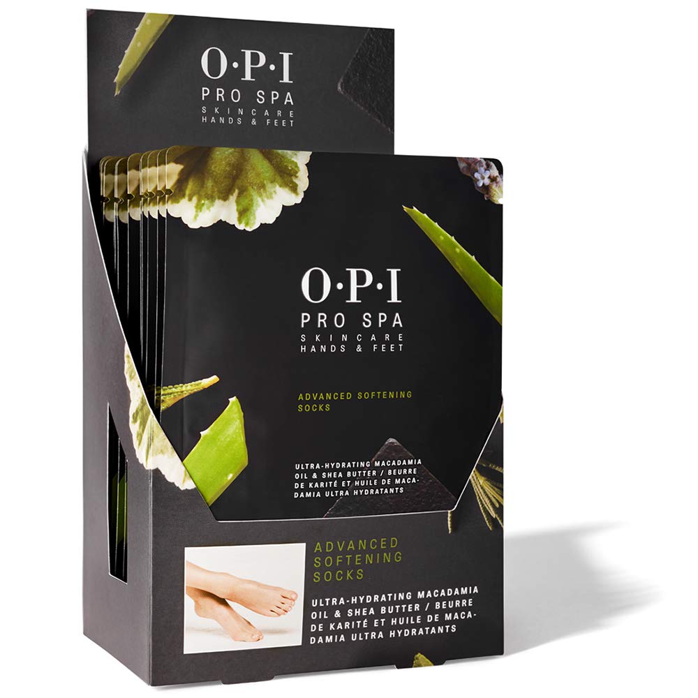 OPI Prospa Advanced Softening Socks, 12 Count Luxury Beauty