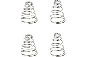 AOQIVIS Stainless Steel Percolators Pump Tube Springs Fits for Electric & Stove Top Coffee Percolators - 2pcs Electric & 2pcs Stove Top Springs - Silver