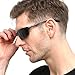 Soxick Polarized Sports Sunglasses For Men UV400 Metal Classic Retro Wayfarer Driving Sunglasses