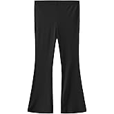 BambooBud Baby Girls Flare Pants Little Kids Girl Bell Bottoms Soft Long Leggings Elatic Waist Trousers Outfit