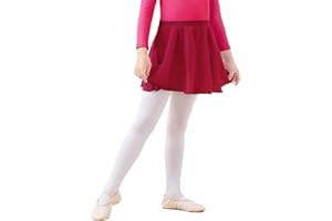 Avrigirl Chiffon Toddler Girls Ballet Skirts Pull on Elastic Dance Wear for Training, Performance