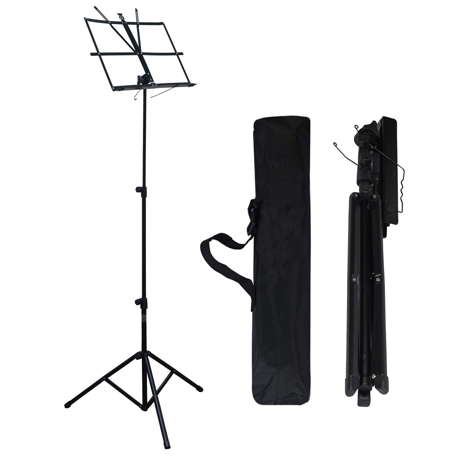 Foldable Height Adjustable Music Orchestral Book Paper And Mic