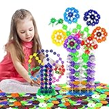 iPuzzle 1200pcs Snowflake Creative Construction Building Block Educational Toy Set