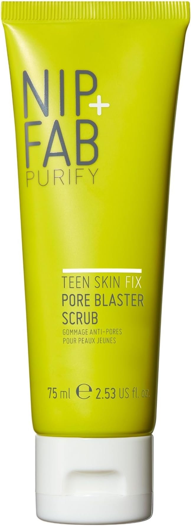 Nip+Fab Teen Skin Fix Pore Blaster Scrub 75 ml Dual Exfoliation BHA