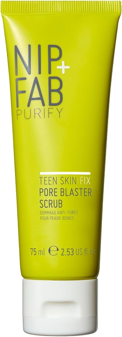 Nip+Fab Teen Skin Fix Pore Blaster Scrub 75 ml Dual Exfoliation BHA