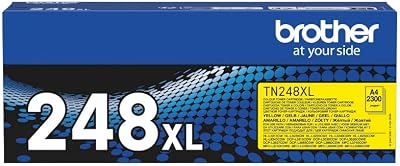 Brother TN-248XLY Yellow Toner Cartridge High Yield Genuine Supplies
