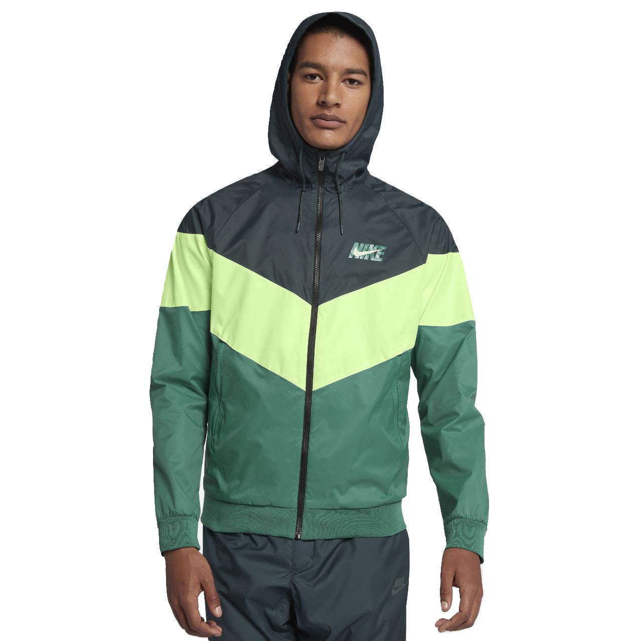 nike mens hd gx windrunner hooded track jacket