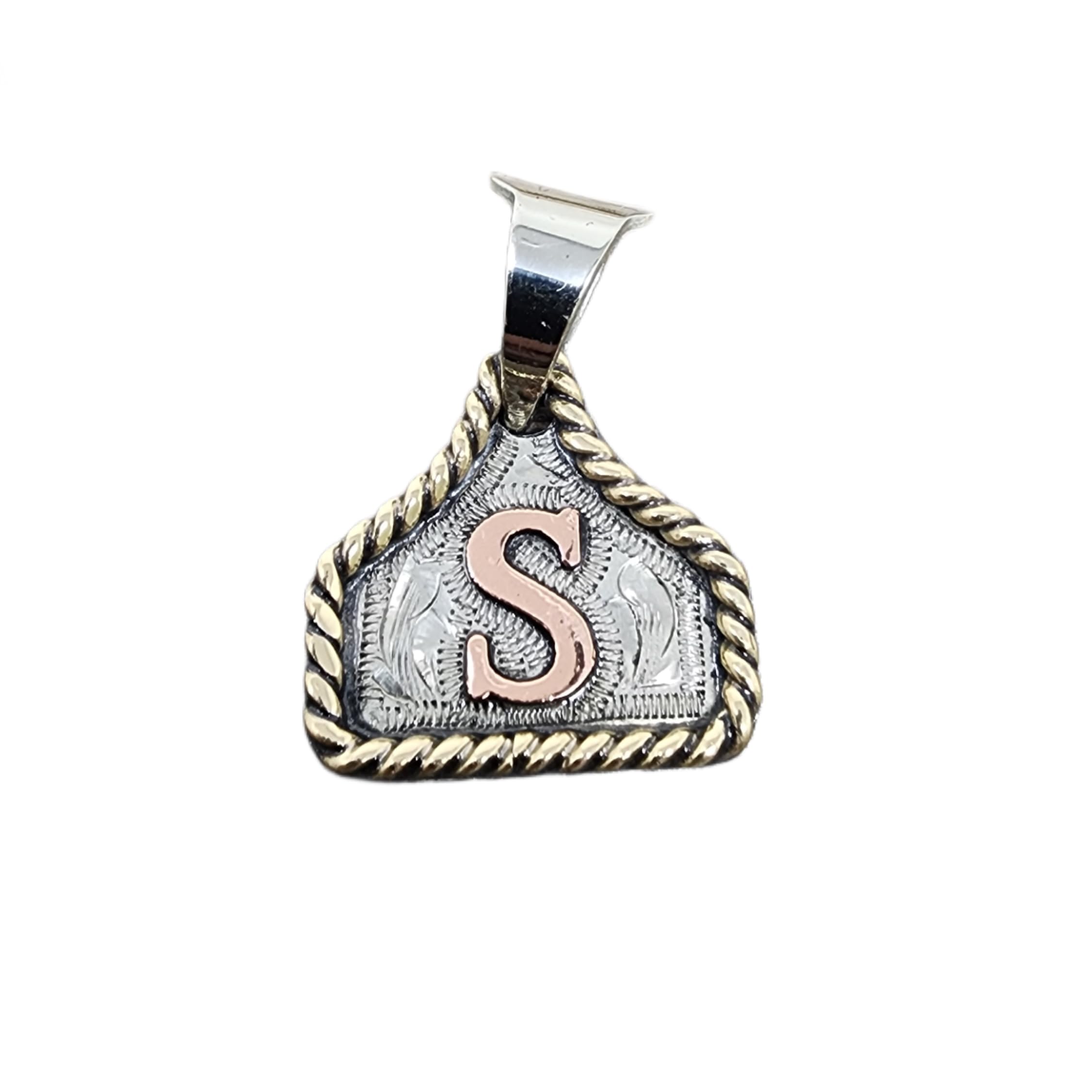 Custom Handmade Cow Tag Western Necklace with