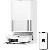 dreame D30 Ultra CE Robot Vacuum and Mop, 25,000Pa Powerful Suction | 0.41in Mop Lifting, Multifunctional Base Station, Auto Dust Emptying &amp; Mop Self-Cleaning, Smart Obstacle Avoidance, White