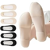 HUANSHA Padded No Show Socks For Women