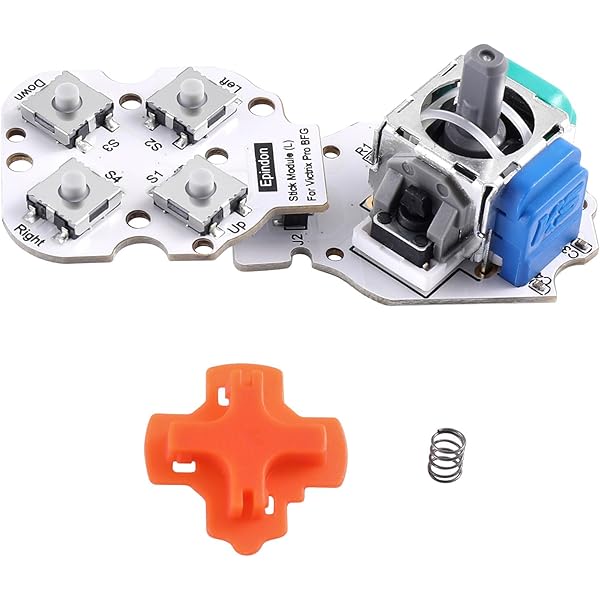 Amazon.com: Epindon Hall Effect Stick Module with Tactile Switch