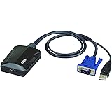 ATEN CV211 Laptop USB VGA KVM Console Crash Cart Adapter