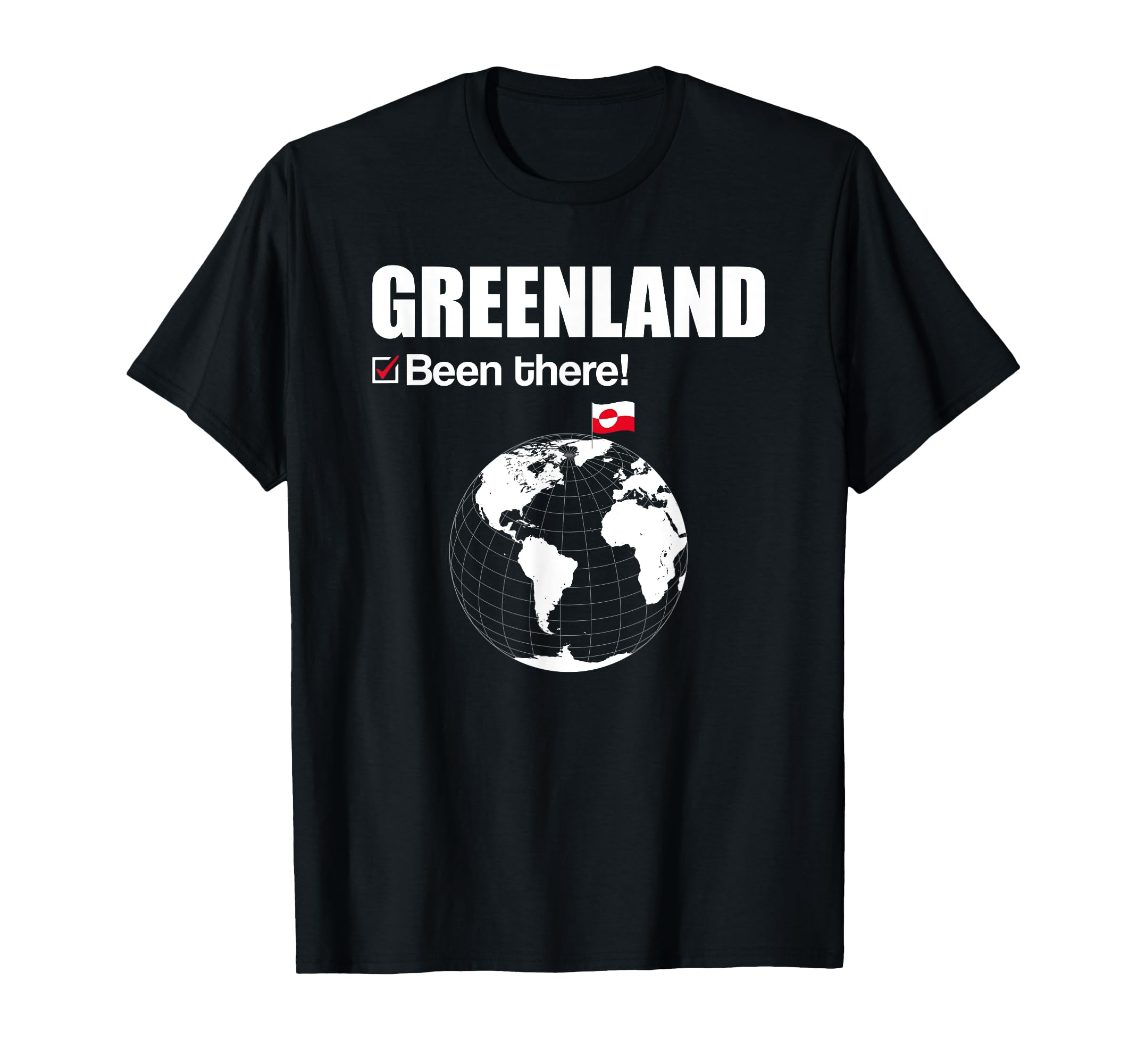 Photo 1 of Greenland Been There Icebear Compass Greenland T-Shirt