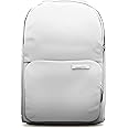 BREVITE The Backpack- Casual daypack backpacks for every function. Compact but spacious 18L aesthetic traveling backpack with laptop compartment. (Gray)