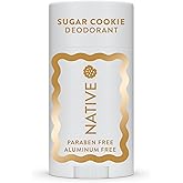 Native Deodorant, Holiday Edition, Sugar Cookie Scent, Contains Naturally Derived Ingredients, 72 Hour Odor Control | Deodorant for Women and Men, Aluminum Free with Baking Soda