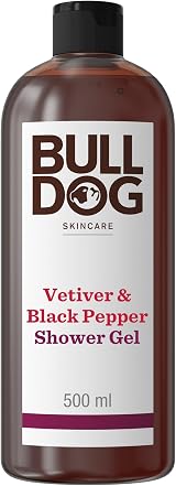 Bulldog Vetiver & Black Pepper Shower Gel for Men 500 ml