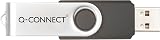 Q-Connect USB 16GB Flash Drive Memory Stick - Silver/Black, USB 2.0 view 2
