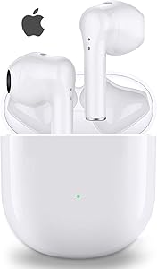 Wireless Earbuds Bluetooth 5.0 Headphones Fast Charging Active Noise Cancelling in Ear Ear Buds Touch Control Stereo with Dual Mic Wireless Earbuds for iPhone Android Airpods Apple Earbuds