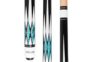 Pathline Pool Cue Stick - 58 inch Canadian Maple Professional Billiard Pool Stick
