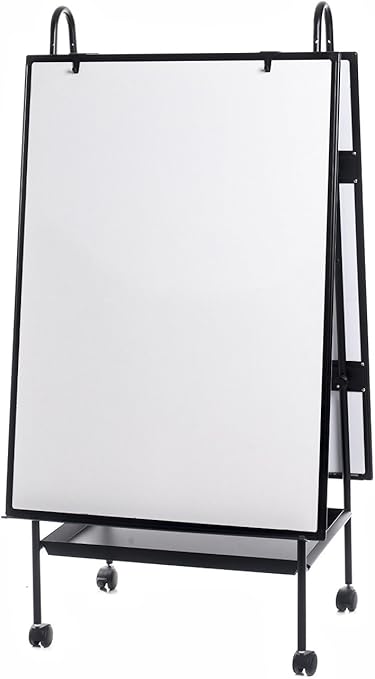 Amazon Mastervision Creation Station マグネット式 モバイルホワイトボード イーゼル 両面 マルチカラーフレーム Ea プレゼン 会議 セミナー用品 文房具 オフィス用品