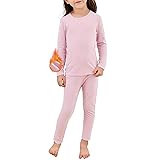 Zando Girls Thermal Underwear Set for Kids 5T-6T