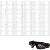 80-Pack 20mm Translucent Dot Patches for Shooting Glasses,Magic Dot for Shooting Glasses Blinders,Improve Accuracy Stickers for Hunting &amp; Shooting