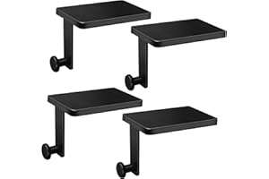 ZHITAOXUN 2PCS Christmas Stocking Holders,Heavy Duty Mantel Stocking Hangers,Fireplace Stocking Hangers for Christmas Holiday Party Decoration,Multi-uses Stocking Hooks,Mantel Stocking Holders Clip (2, Black)