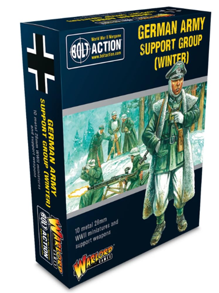 Warlord Games German Army (Winter) Support Group - Bolt Action