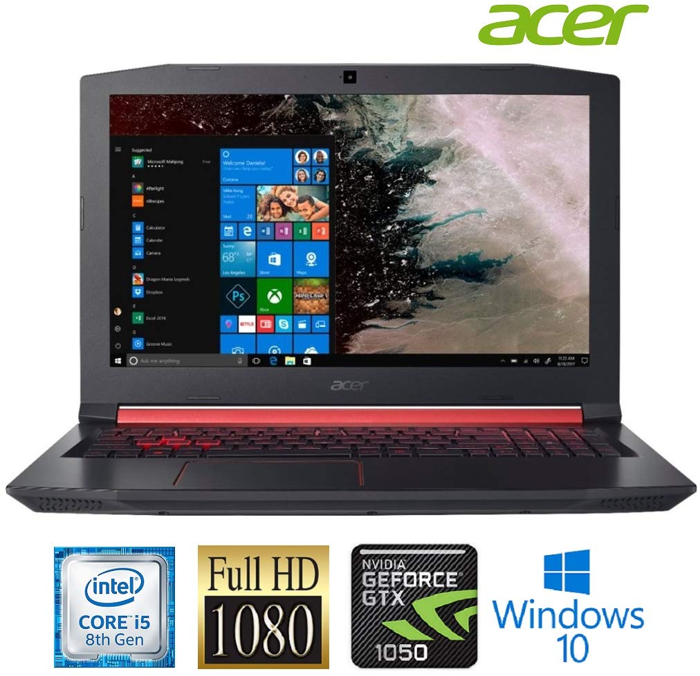 Amazon.com: Acer Nitro 5 AN515 Laptop: Core i5-8300H, 15.6inch Full HD IPS  Display, 8GB RAM, 1TB HDD, NVidia GTX 1050 4GB Graphics: Computers &  Accessories
