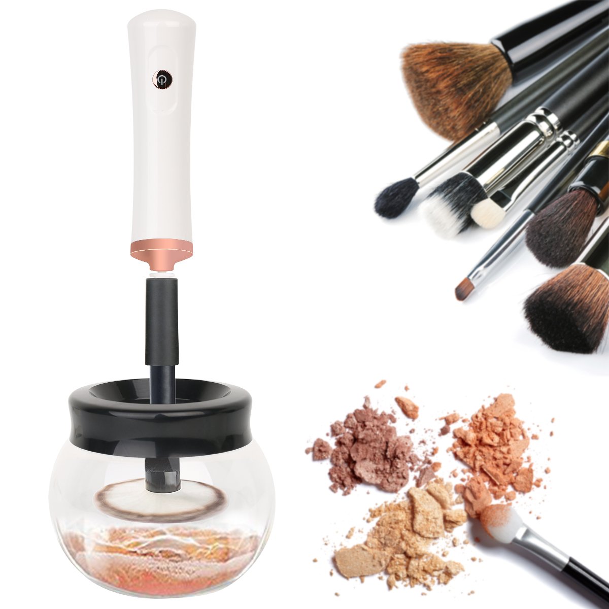 INKERSCOOP Shower Filter Hard Water, 12-Stage Shower Filter Deep Water Purifier, Shower Water Filter 4 Replaceable Filter Cartridges, Remove Chlorine, Heavy Metal Harmful Substances